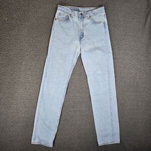 Vintage Levi's 505 Jeans Womens 30 X 34 1996 High Rise Straight Leg 90s 553 USA
